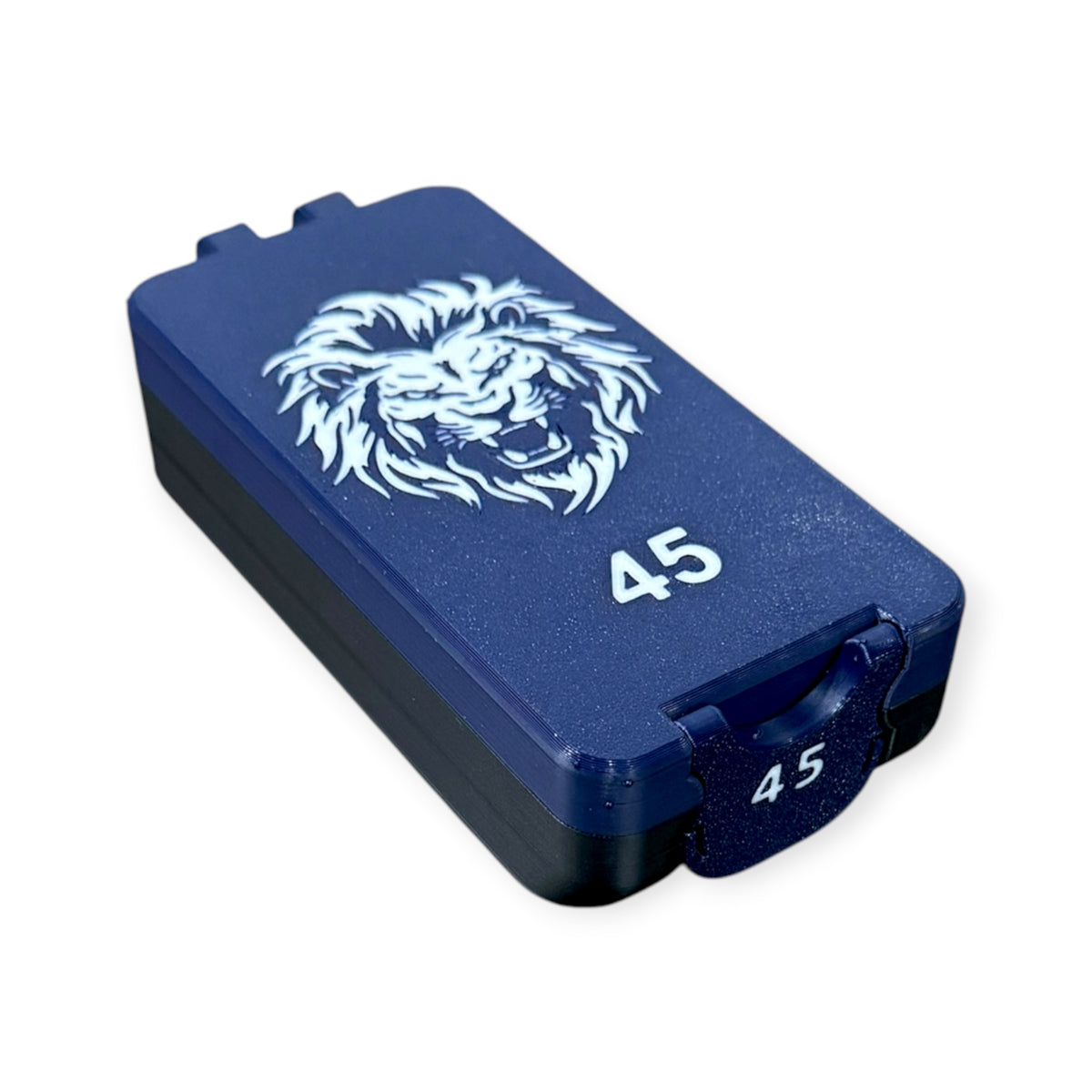 45 CAL. AMMO BOX CUSTOM IMAGE – 50 ROUNDS