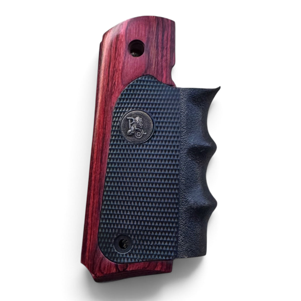 1911 PACHMAYR RUBBER FINGER WOODEN GRIP