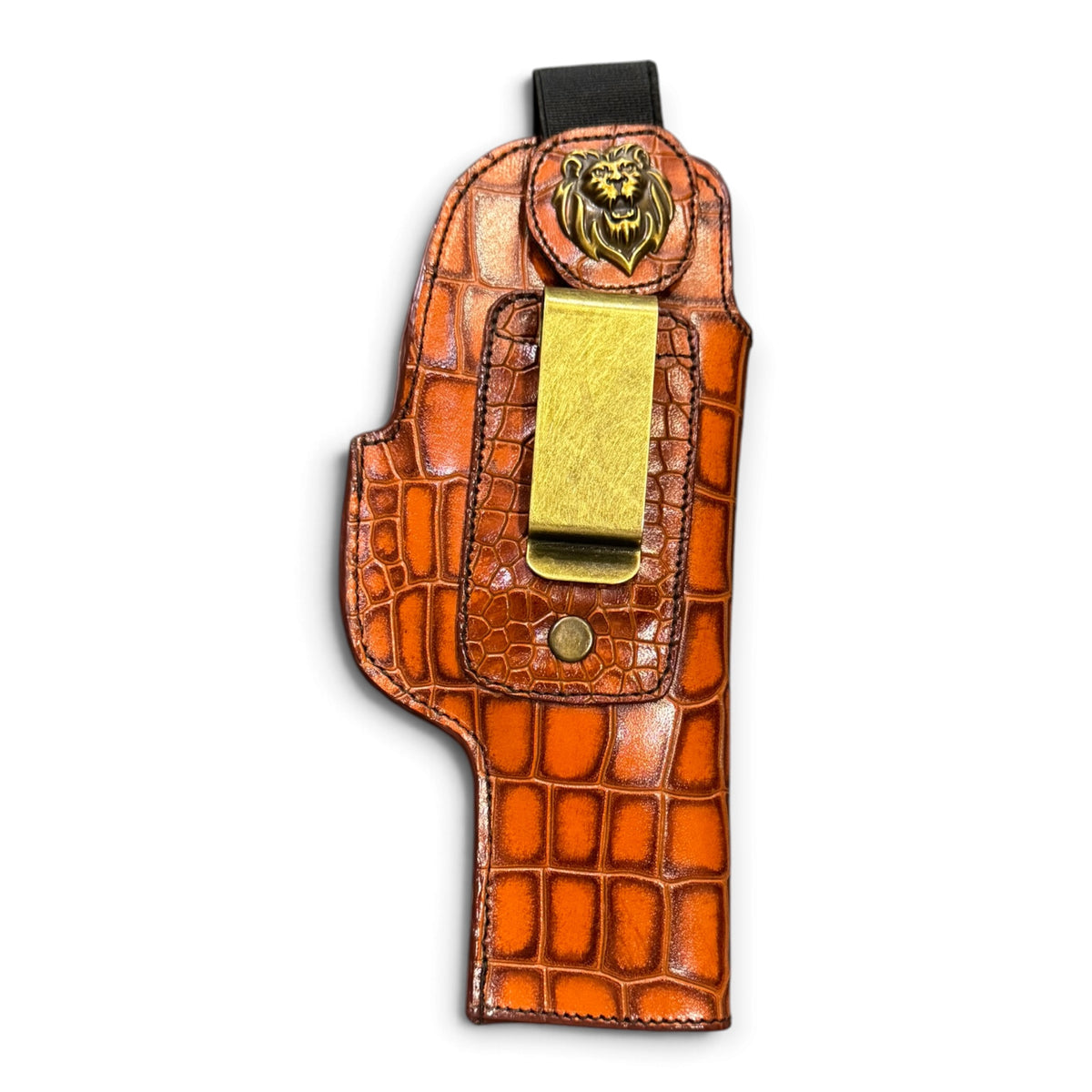 30 IWB PREMIUM CROCO LEATHER HOLSTER | TAN