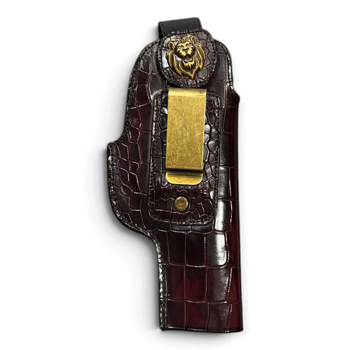 30 IWB PREMIUM CROCO LEATHER HOLSTER | WINE