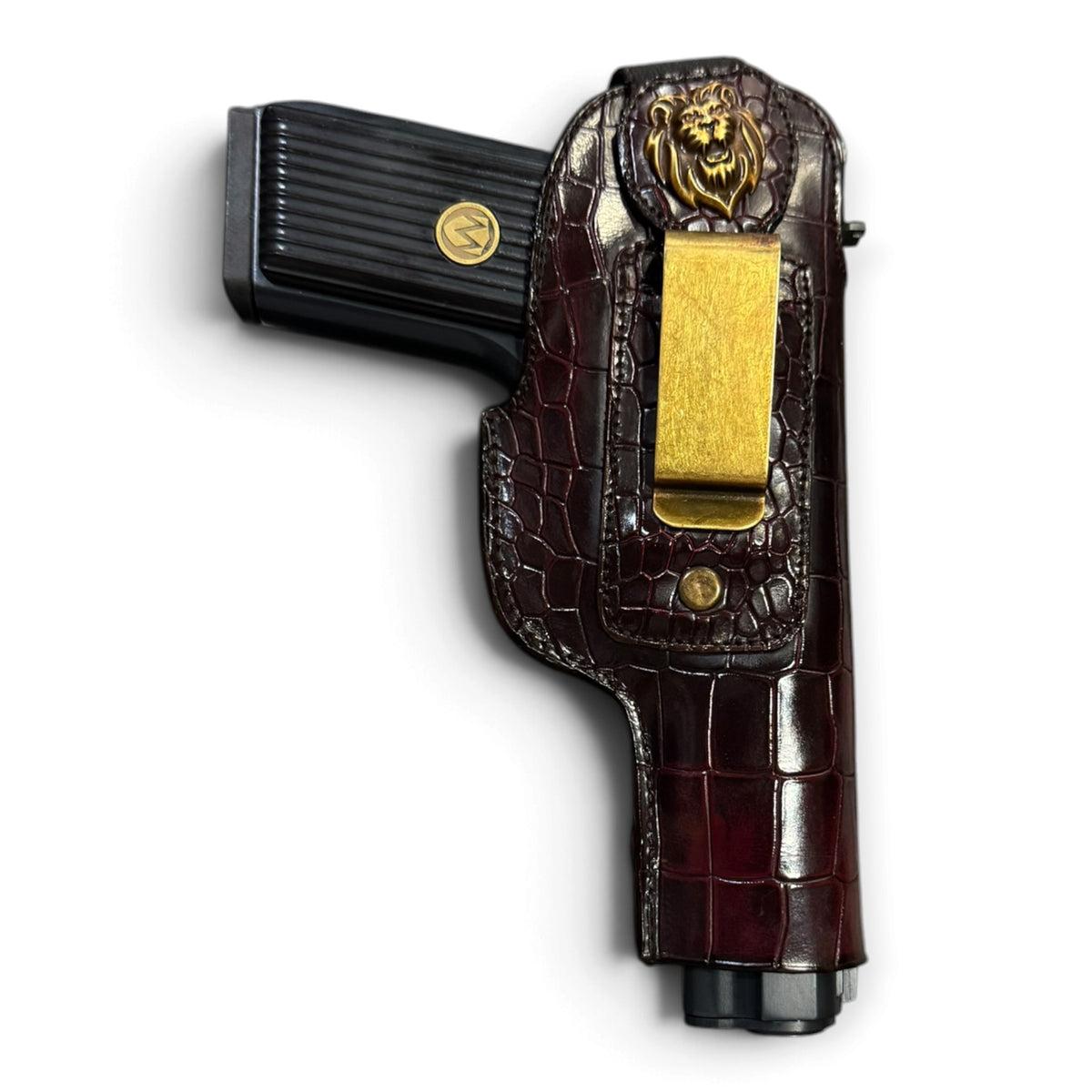 30 IWB PREMIUM CROCO LEATHER HOLSTER | WINE