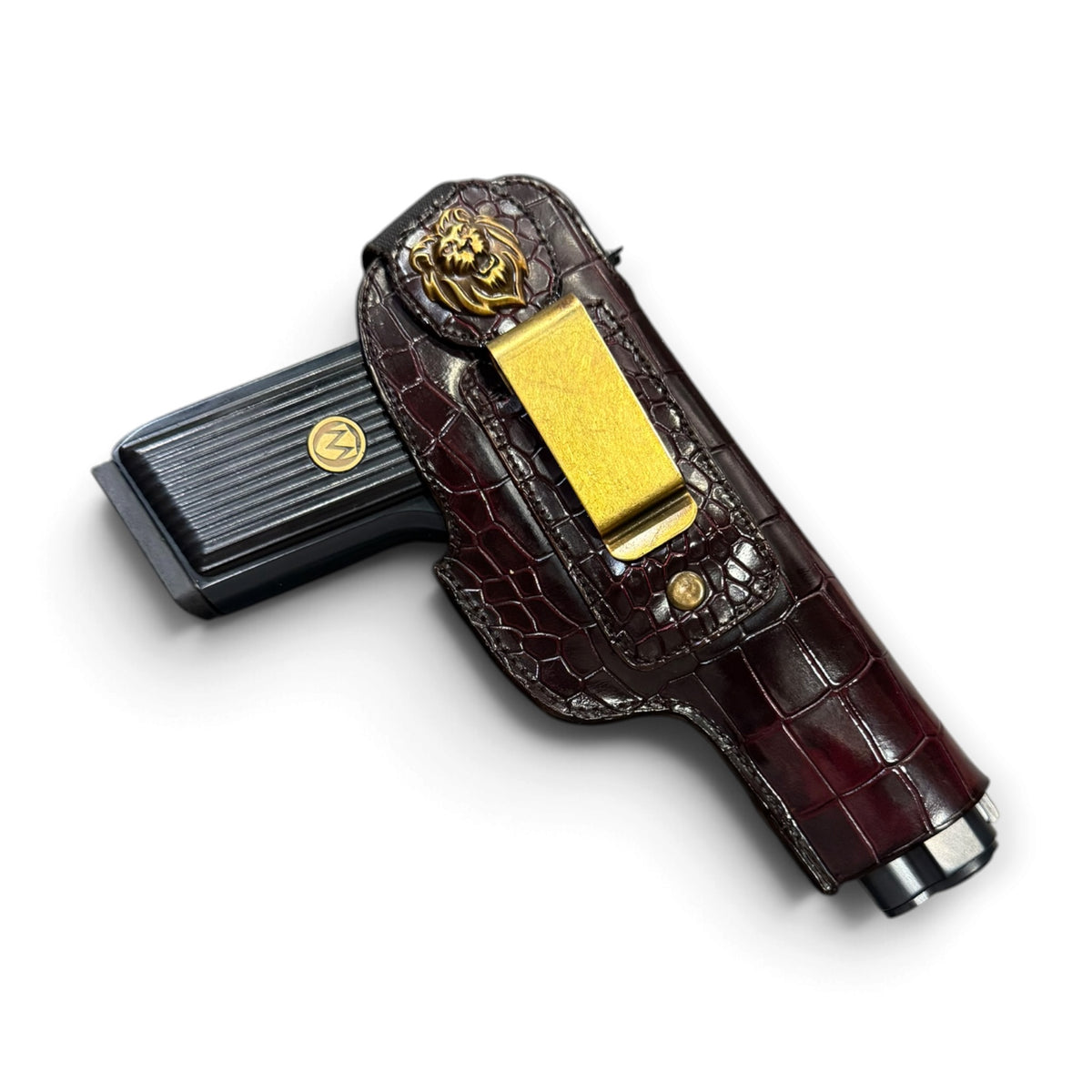 30 IWB PREMIUM CROCO LEATHER HOLSTER | WINE