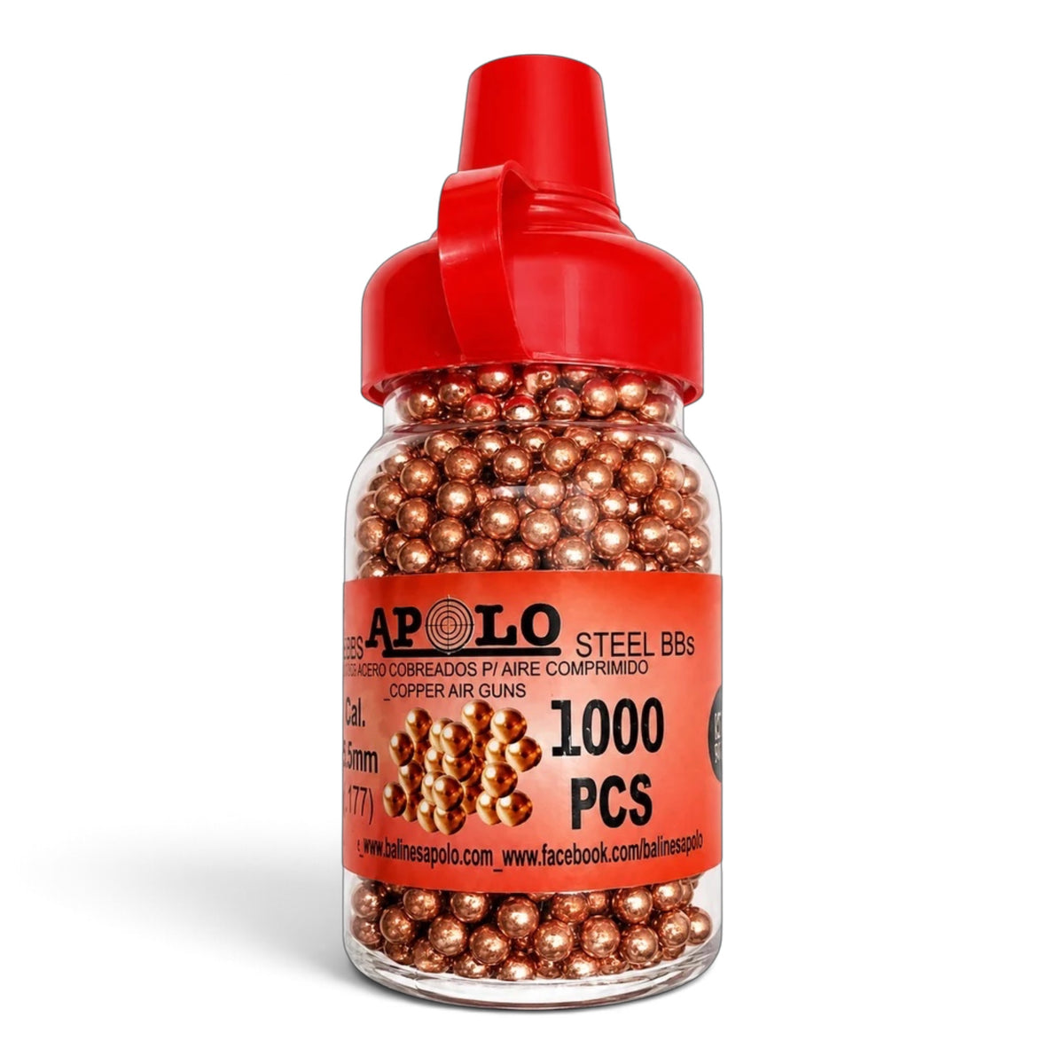 APOLO COPPERHEAD STEEL BB'S 1000 CT