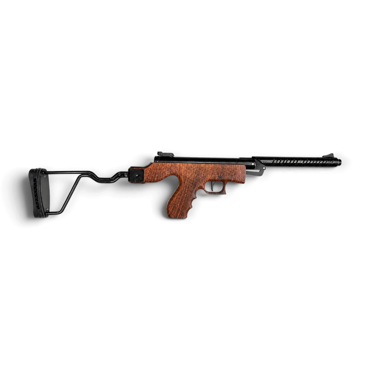 HE-MAN STEN AIR GUN WOODEN FINISH .177 CAL.