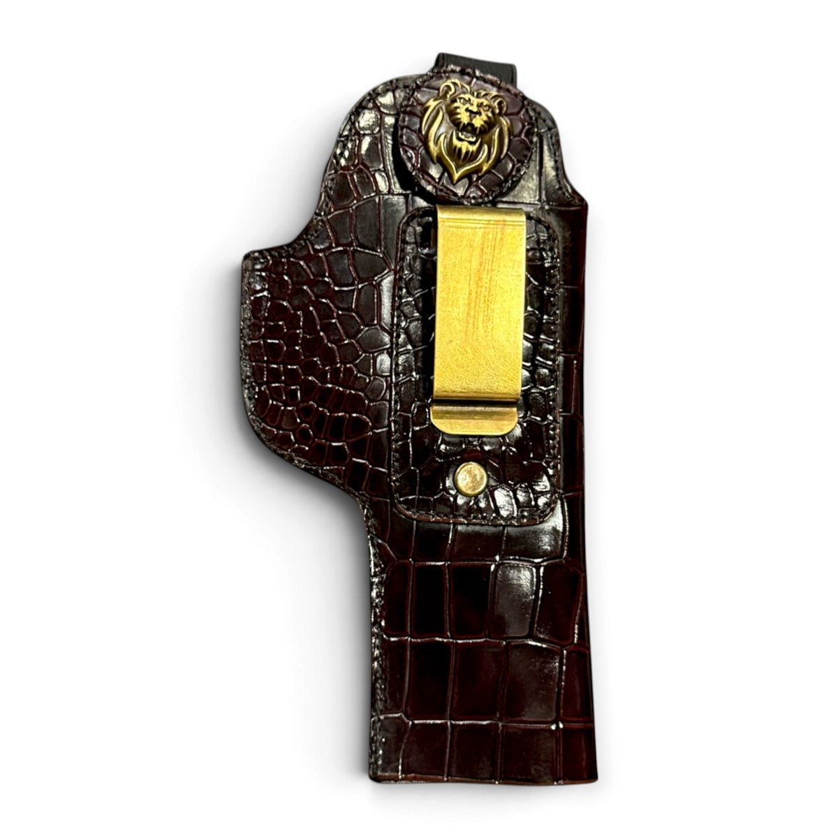 1911 IWB PREMIUM CROCO LEATHER HOLSTER | WINE