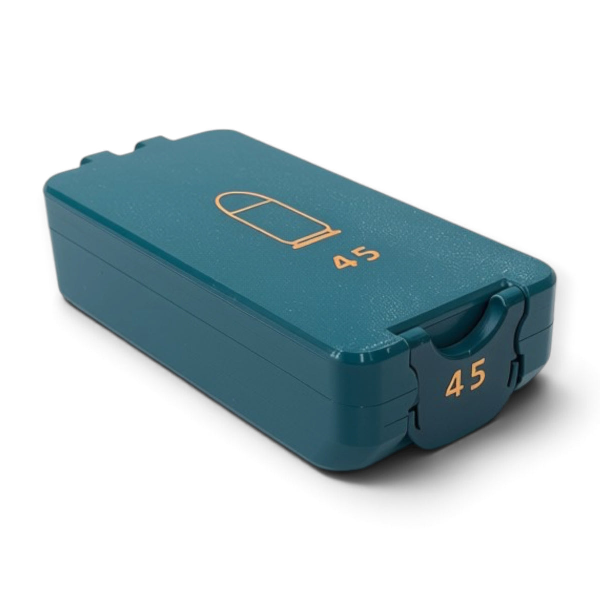 45 CAL. AMMO BOX – 50 ROUNDS