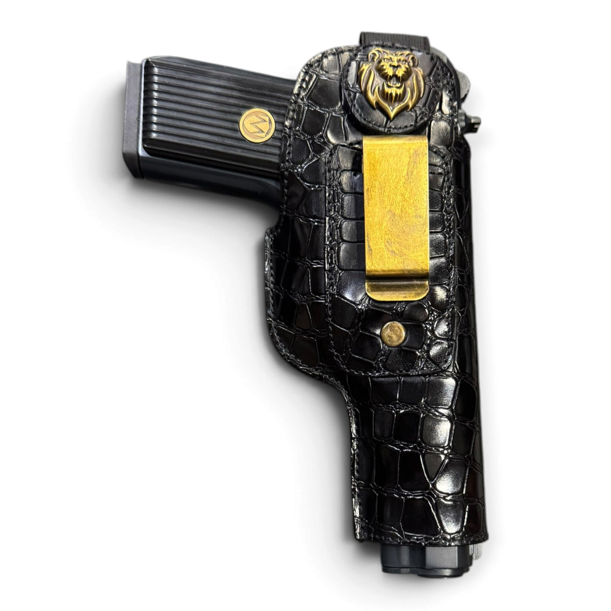 30 IWB PREMIUM CROCO LEATHER HOLSTER | BLACK