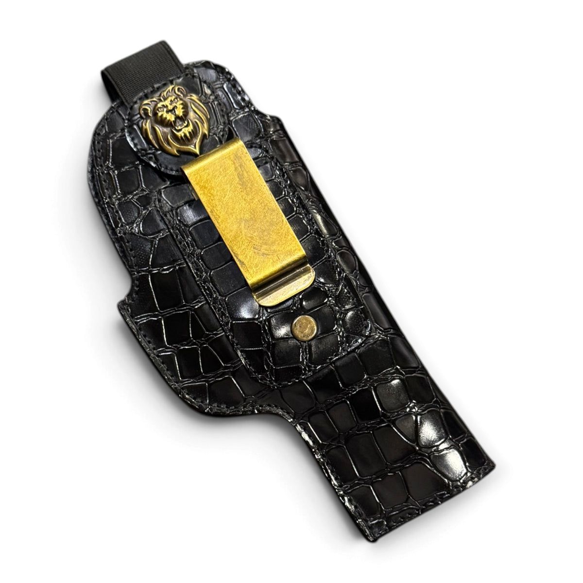 30 IWB PREMIUM CROCO LEATHER HOLSTER | BLACK