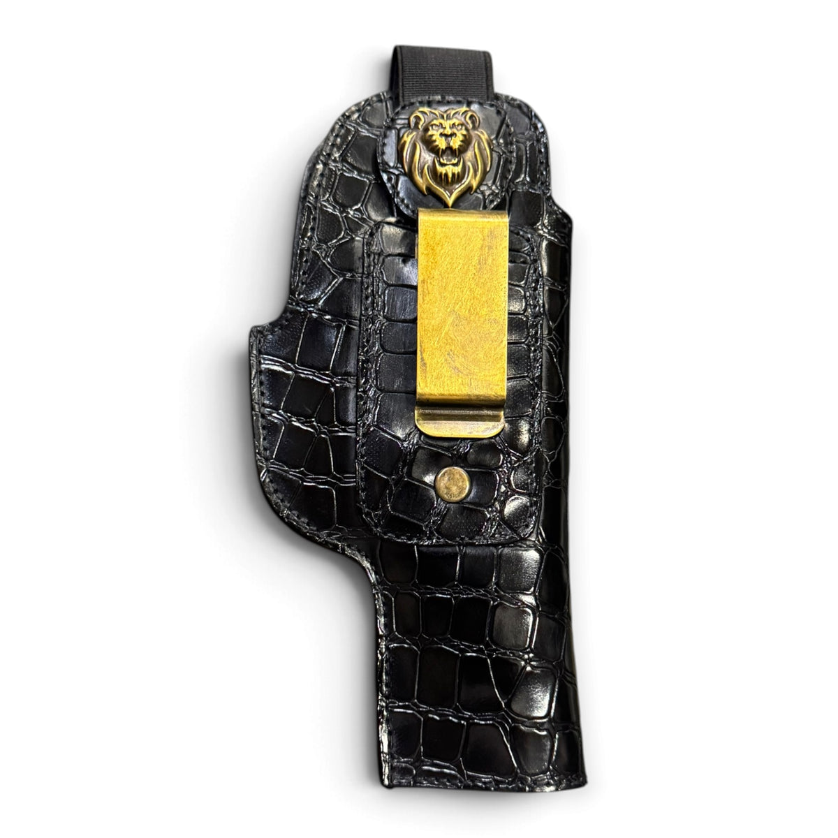 30 IWB PREMIUM CROCO LEATHER HOLSTER | BLACK
