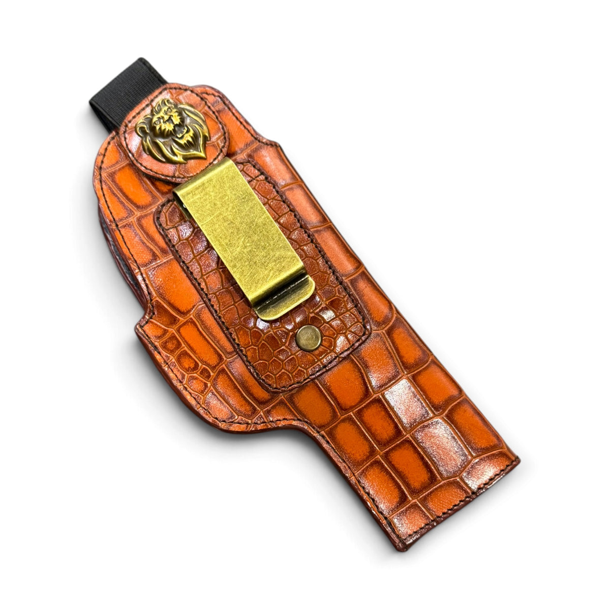 30 IWB PREMIUM CROCO LEATHER HOLSTER | TAN
