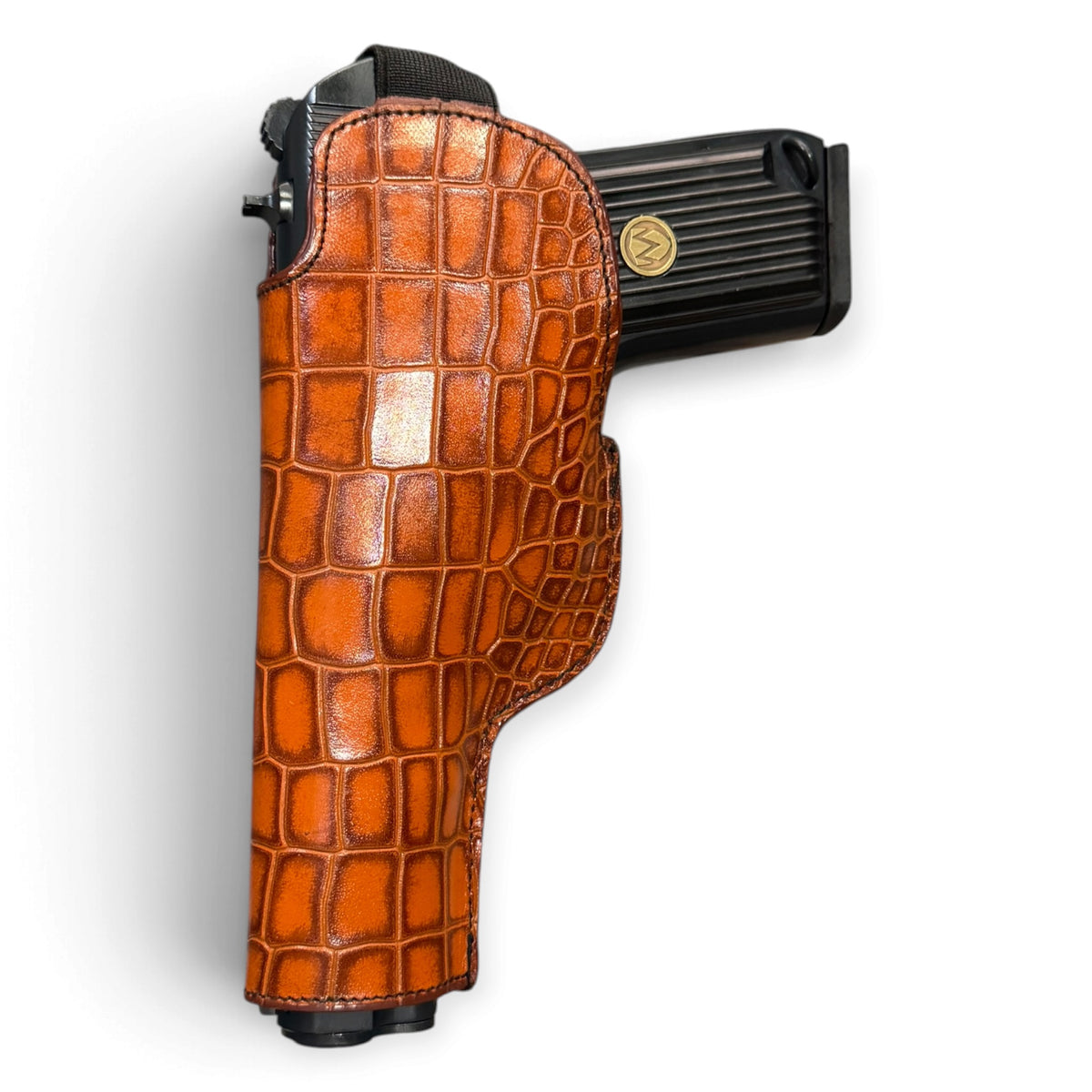 30 IWB PREMIUM CROCO LEATHER HOLSTER | TAN
