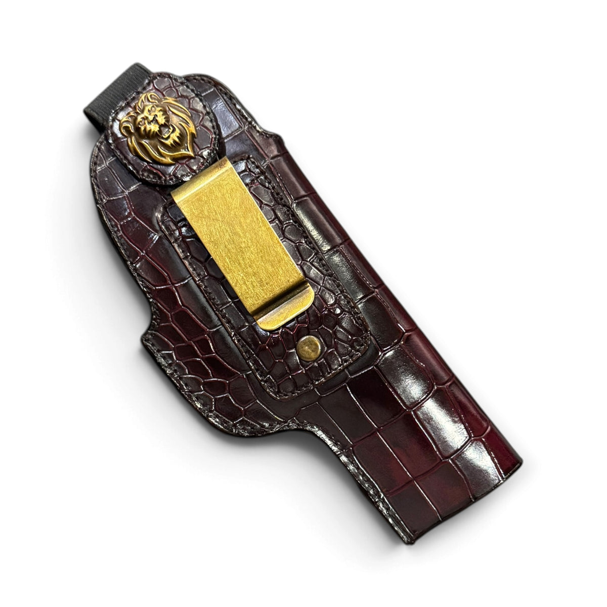 30 IWB PREMIUM CROCO LEATHER HOLSTER | WINE