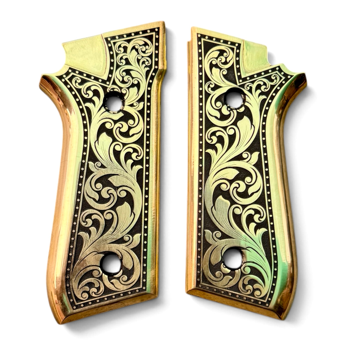 .380 PT58 HC PLUS TAURUS FLORAL BRASS