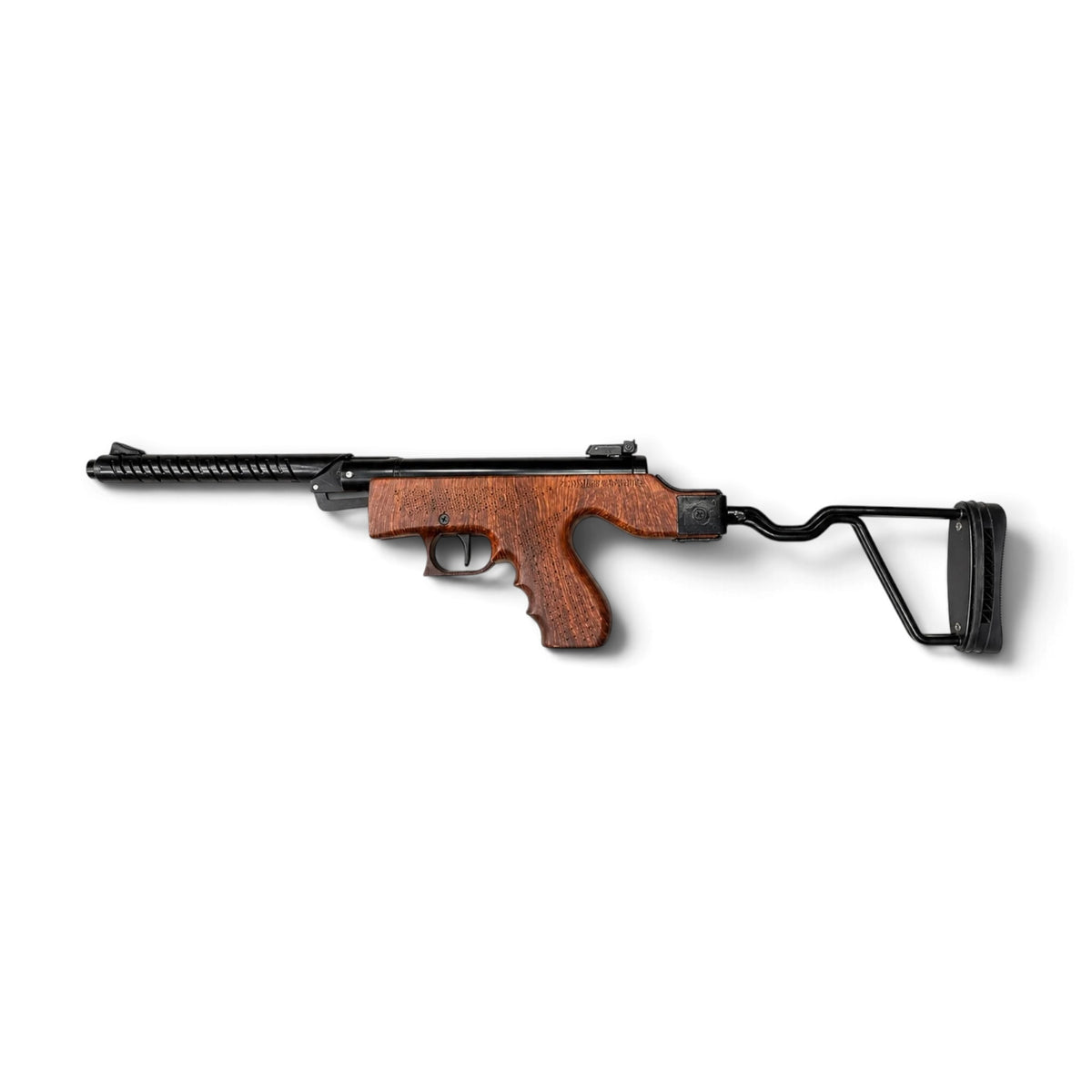 HE-MAN STEN AIR GUN WOODEN FINISH .177 CAL.
