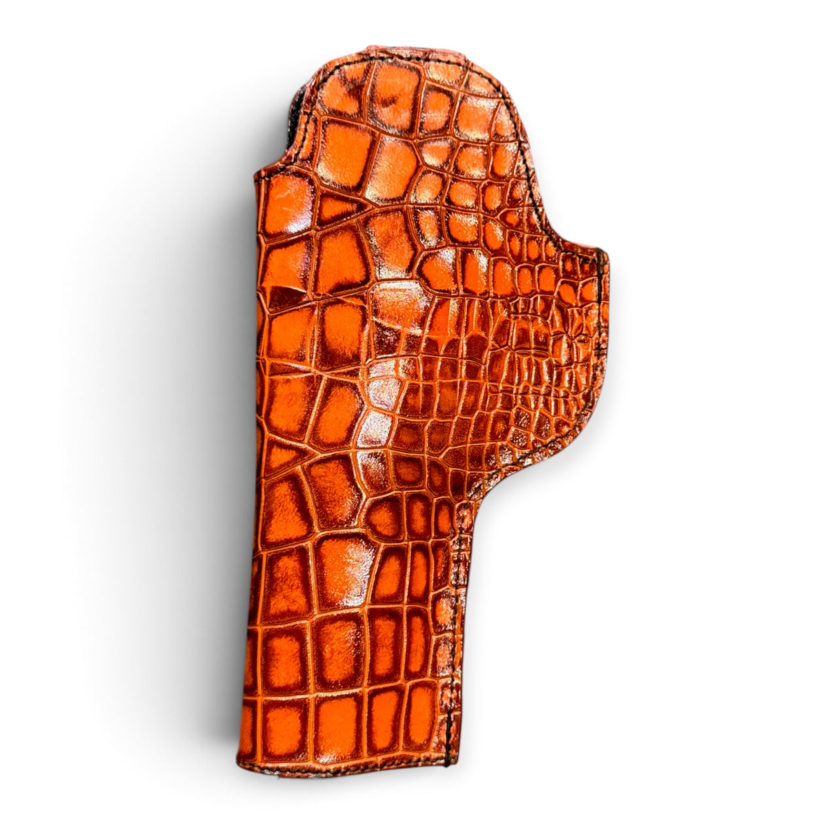 1911 IWB PREMIUM CROCO LEATHER HOLSTER | TAN