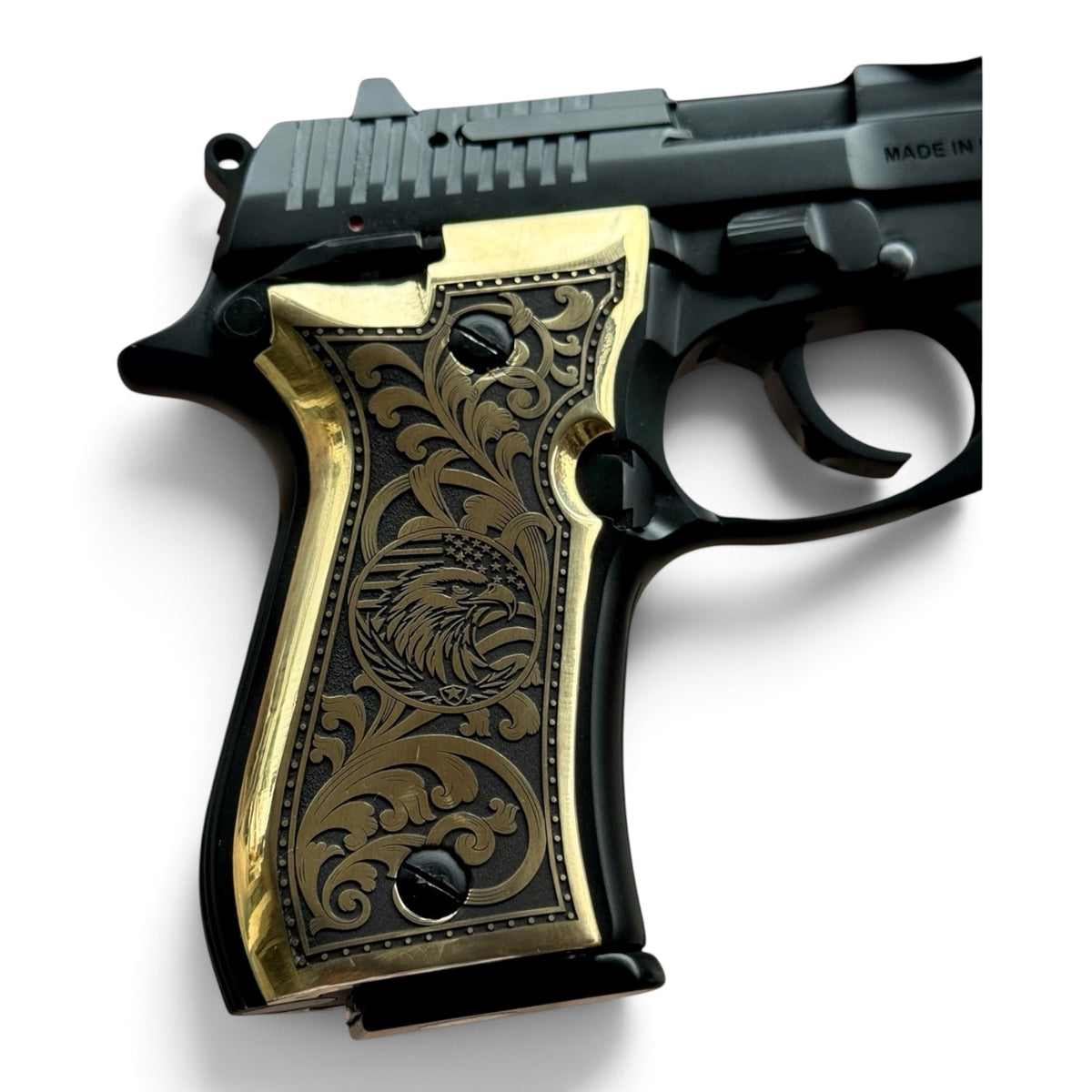 STALLION S-32, ST-32, ST-32Z | MSD PRIME AMERICAN EAGLE BRASS GRIP