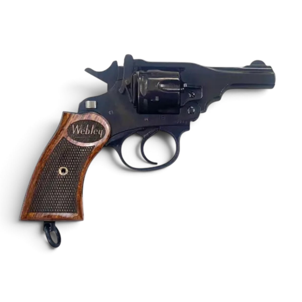 32 REVOLVER MKIV WEBLEY INDIA DUAL CHECKERED