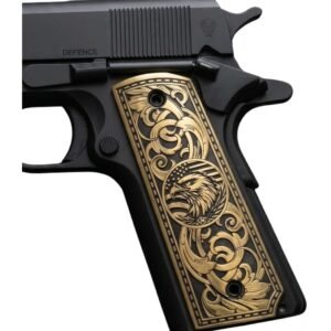 1911 Floral-Falcon | Engrave | Brass