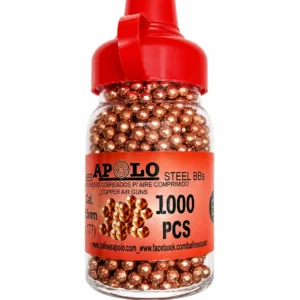 APOLO COPPERHEAD PRECISION .177 CAL. STEEL BB , 1000 CT